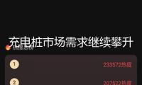 充電樁市場(chǎng)需求繼續(xù)攀升！三部分力推 這個(gè)賽道高增長(zhǎng)（附股）