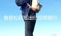 魯黎松獲批出任招商銀行深圳分行行長(zhǎng)助理